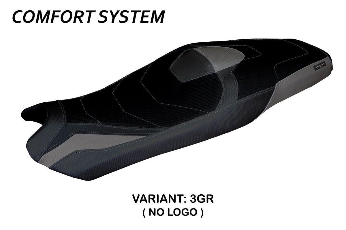 Honda X-ADV 750 2021-2024 Seat Cover Tappezzeria Italia Comfort in Grey and Black