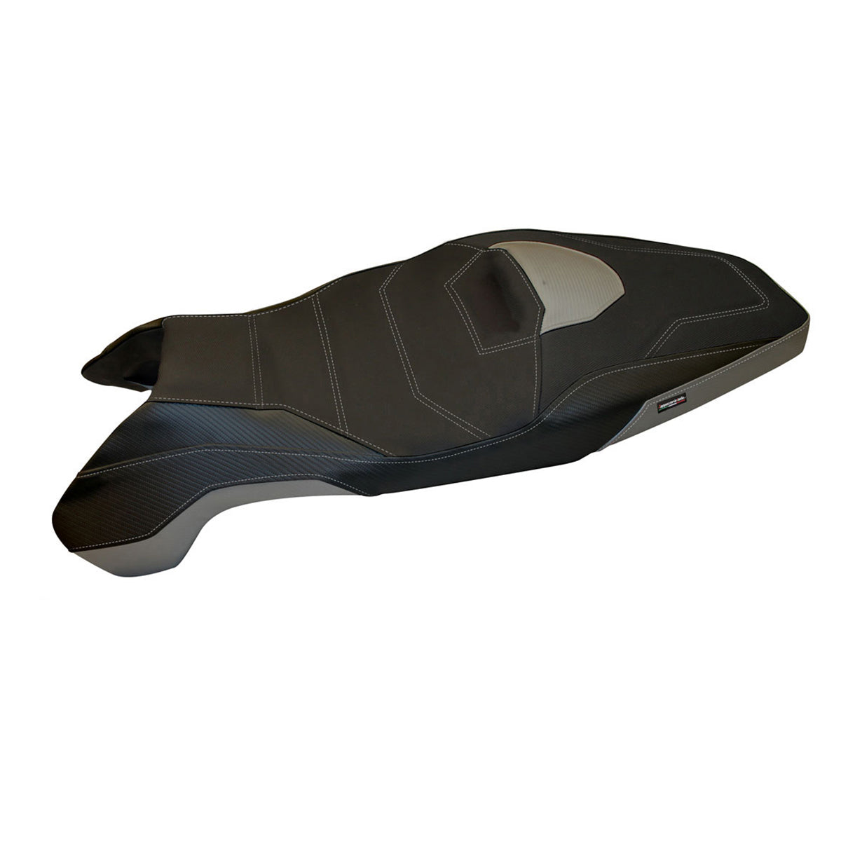 Tappezzeria Italia Honda X-ADV 750 2017-2020 Seat Cover Ultragrip in Silver and Black