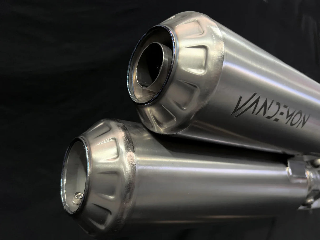Vandemon Harley Davidson Sportster S 1250cc Bimodal Stealth Titanium Slip-On Mufflers HARSPRTRSTIEXWVA VA-50