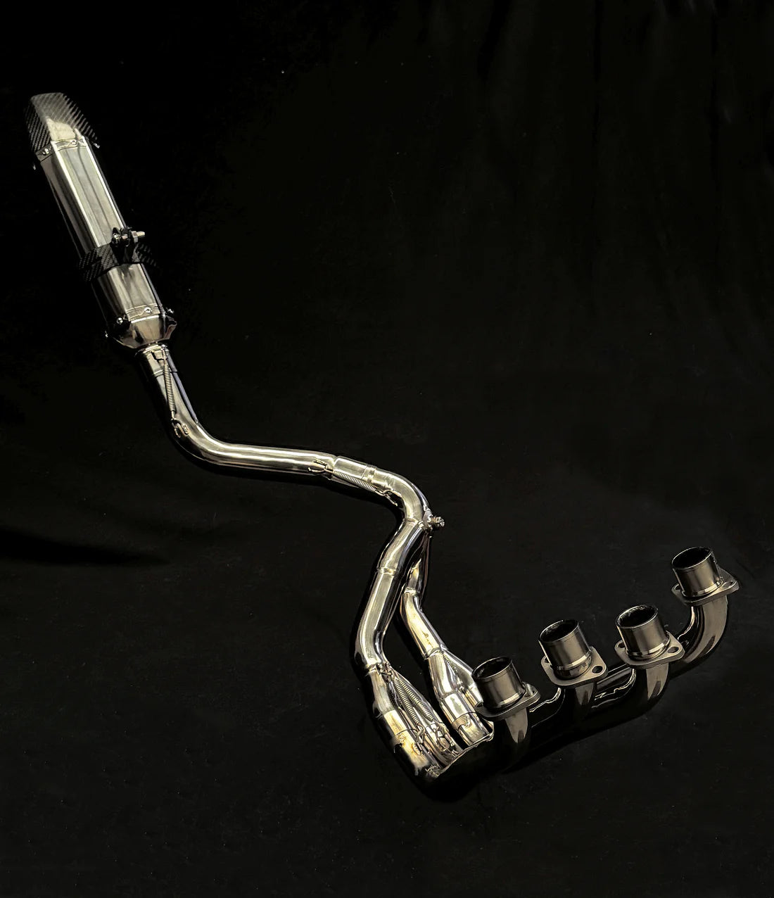 Vandemon Honda CB650F, CBR650F, CB650R, CBR650R Vandemon Titanium Exhaust System HONCB650RTIEXHA VA-52