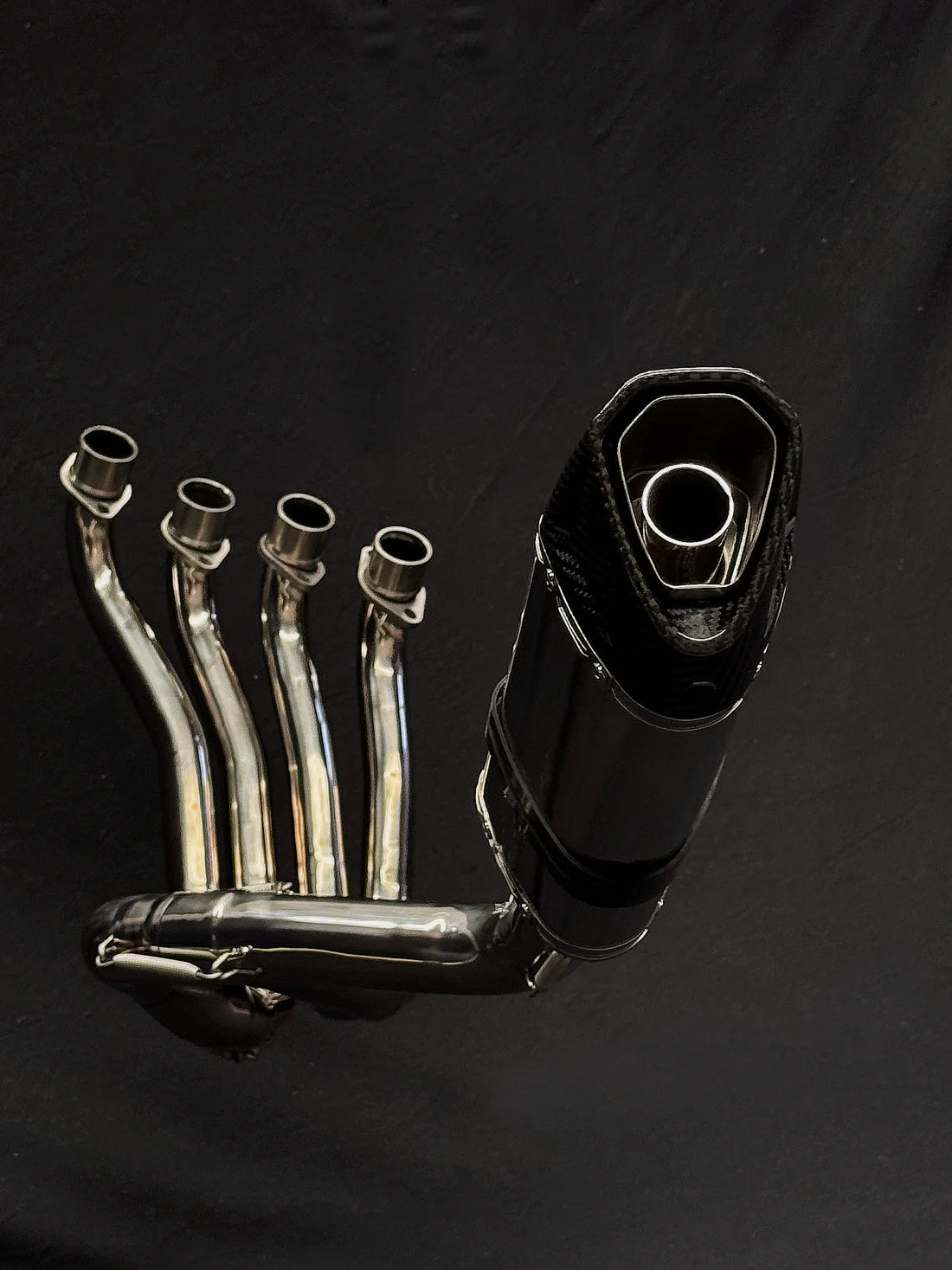 Vandemon Honda CB650F, CBR650F, CB650R, CBR650R Vandemon Titanium Exhaust System HONCB650RTIEXHA VA-52