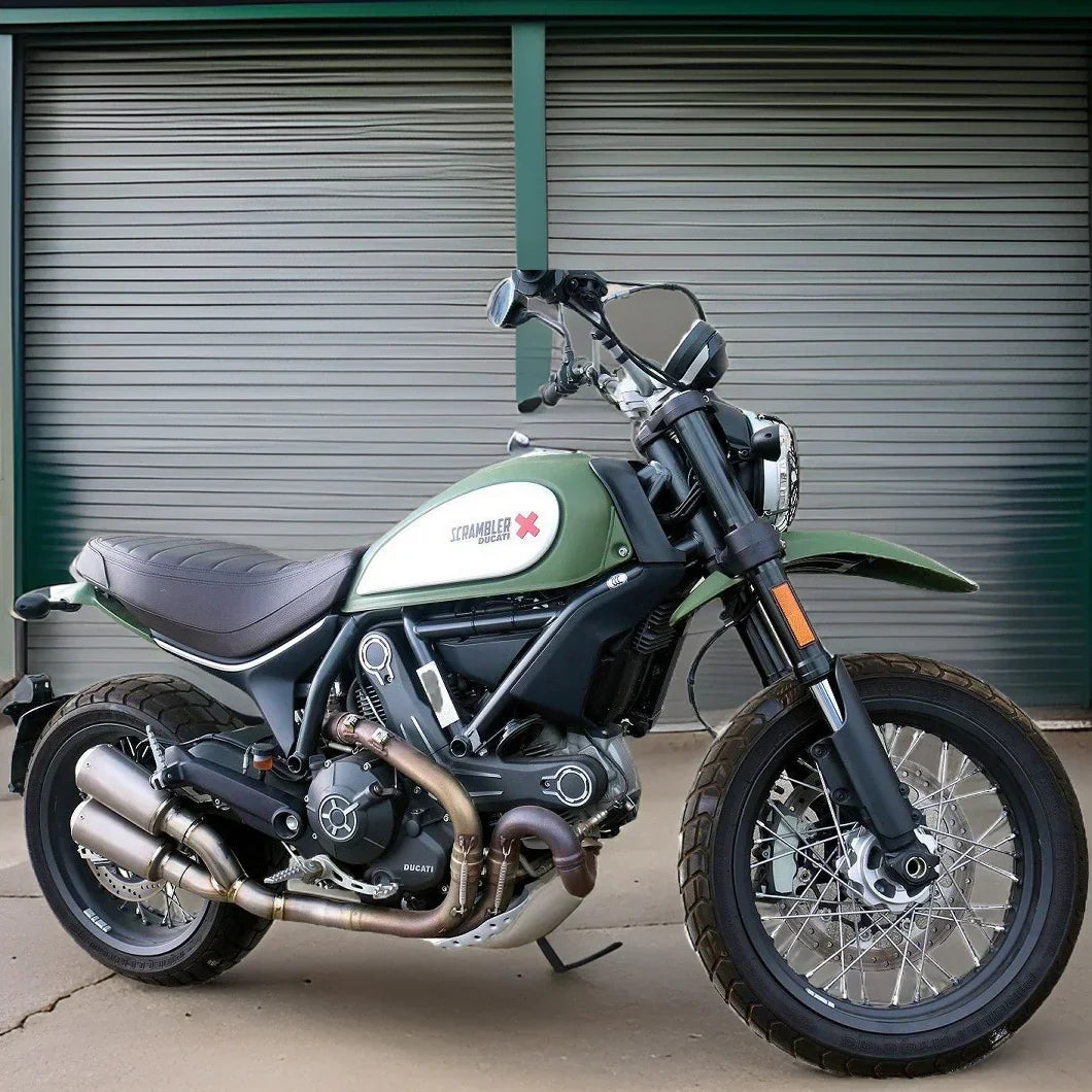 Vandemon Ducati Scrambler & Cafe Racer 803cc 2015-20 Titanium Exhaust DUC803SCRTIEXHA VA-38