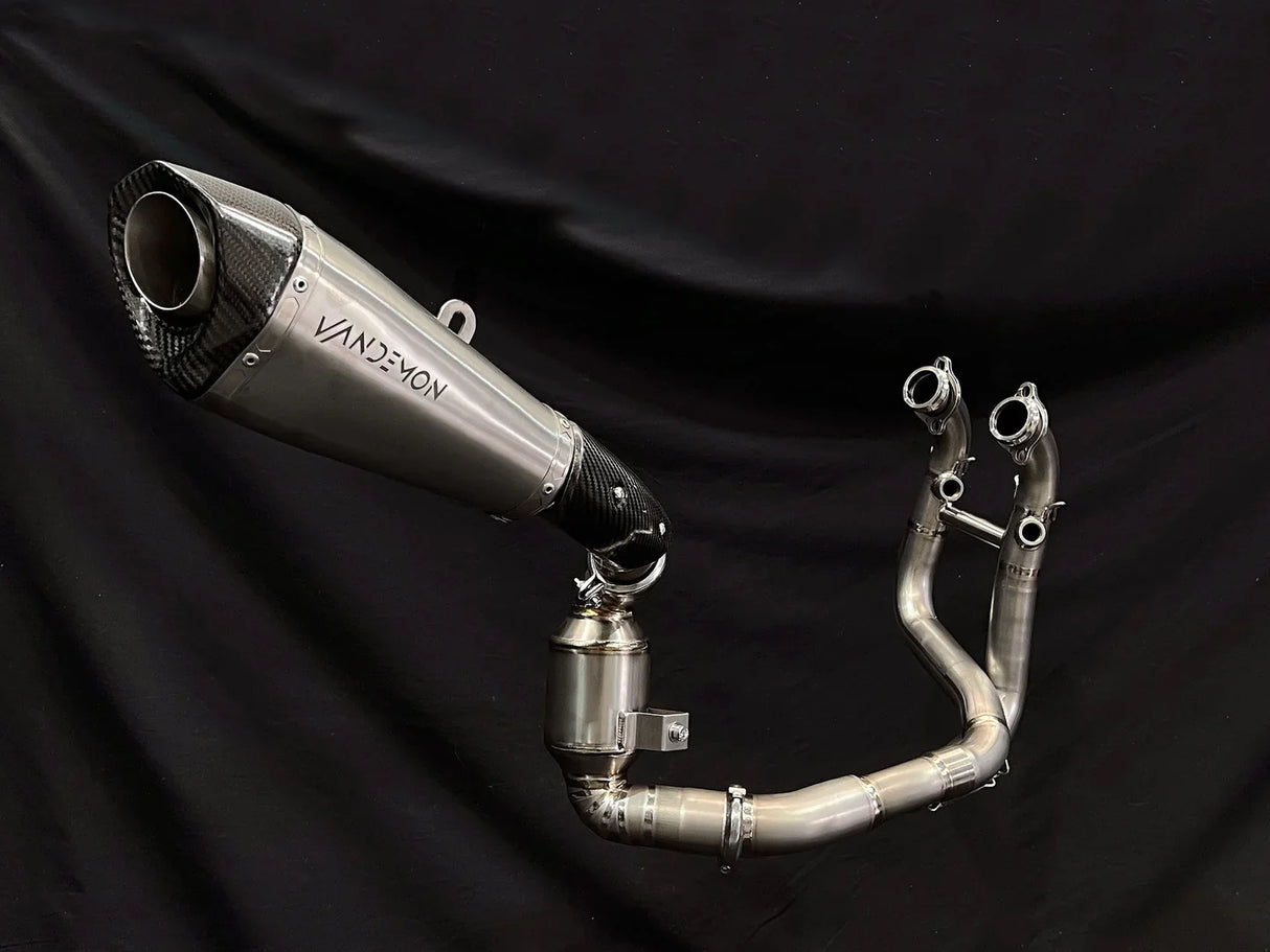 Vandemon KTM 790/890 Duke & R 2017-2024 Titanium Exhaust System & Cat Delete KTM890DUKERTIEXHB VA-58