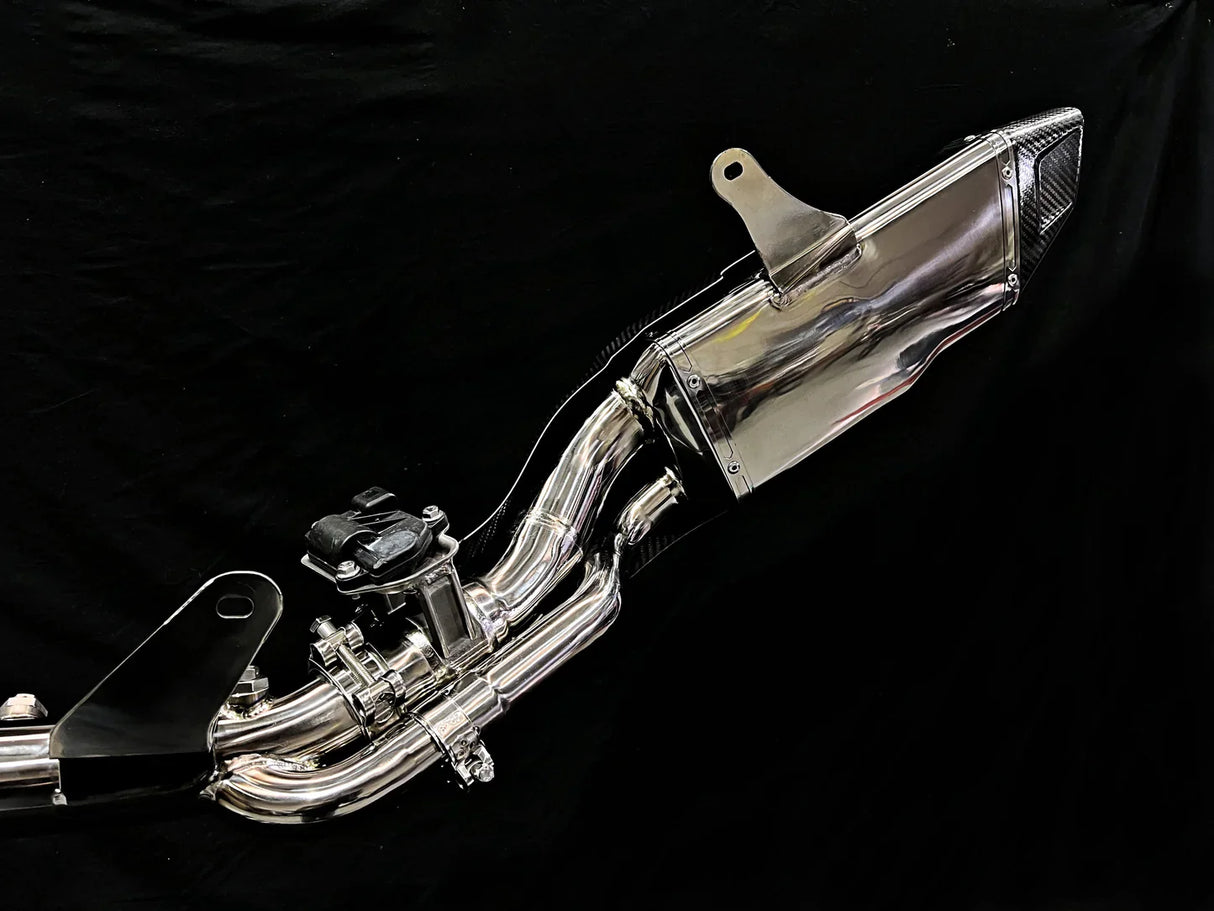 Vandemon H2 H2R 2015-2024 Bimodal Stealth Titanium Exhaust System KAWAH2TICSPOLEXHWV VA-48