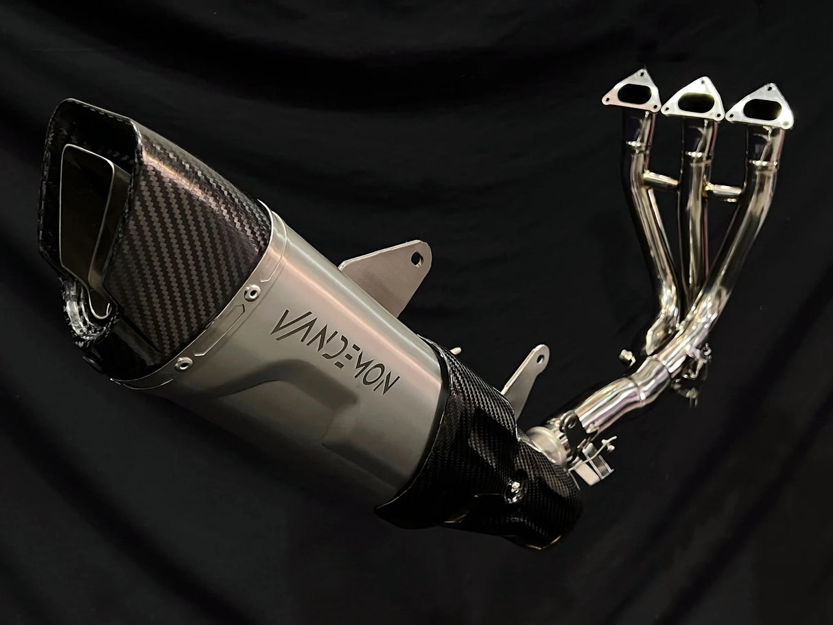 Vandemon Triumph Speed Triple 1200RS & RR Titanium Full Exhaust System 2025-2026 TRIUM120SPD3TIEXHC VA-172
