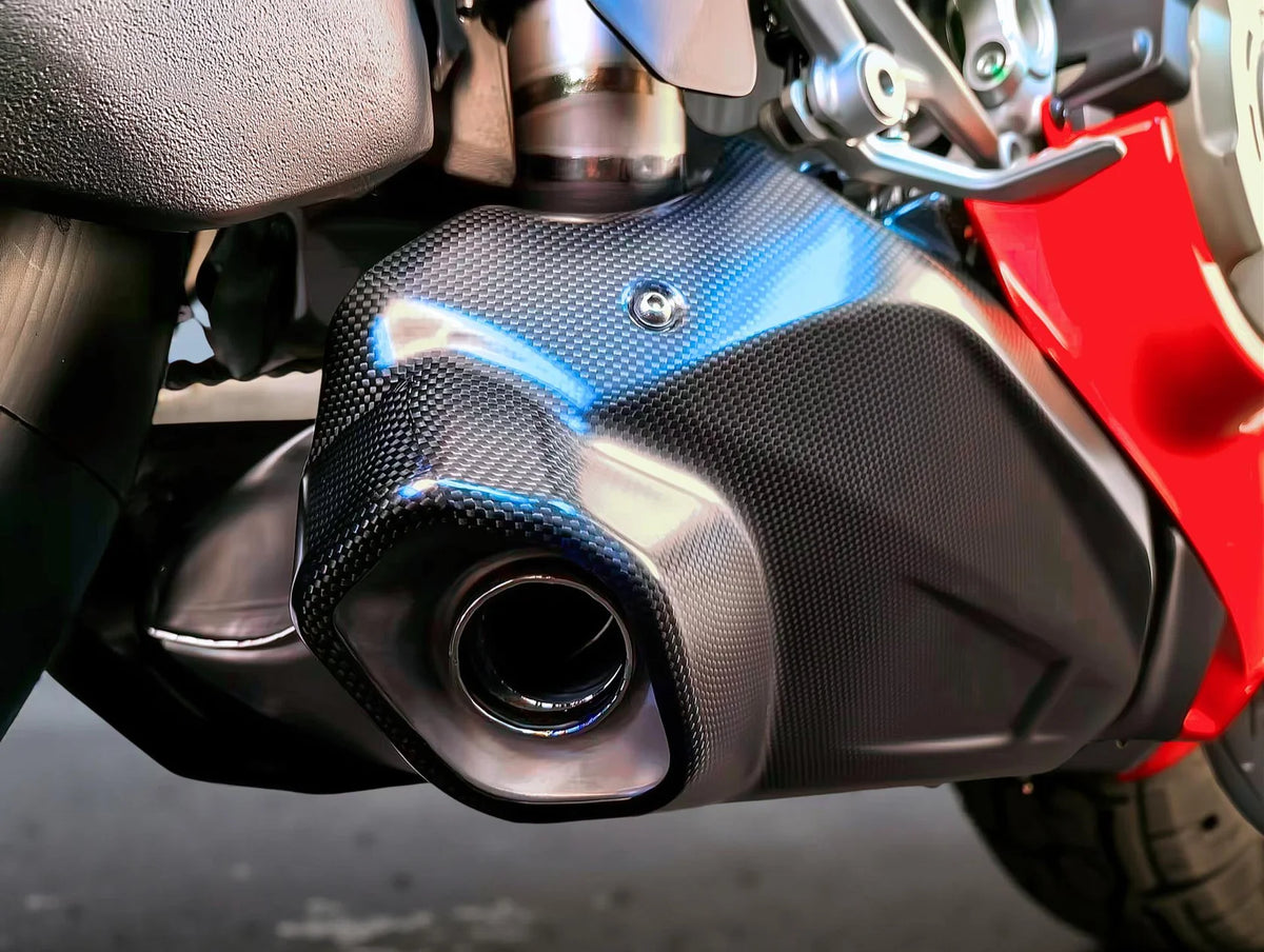 Vandemon Ducati Panigale V4 / V4S V4 2025 2026 Vandemon Bimodal Stealth Titanium Slip-On DUCV4PANTIEXHMUFWVD VA-162