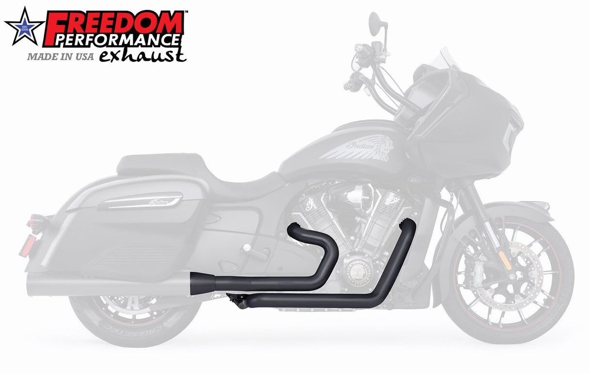 INDIAN CHALLENGER / PURSUIT / ELITE / CHIEFTAIN POWERPLUS TRUE-DUAL 2.5" HEADERS ONLY 2014-PRESENT