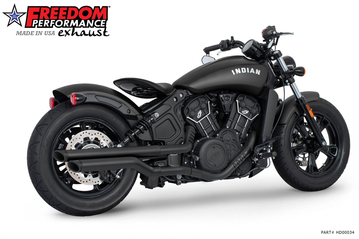 INDIAN SCOUT-ROGUE-BOBBER-SIXTY-SPORT-TWENTY 2.5" SLIPONS 2014-2024 BUNDLE
