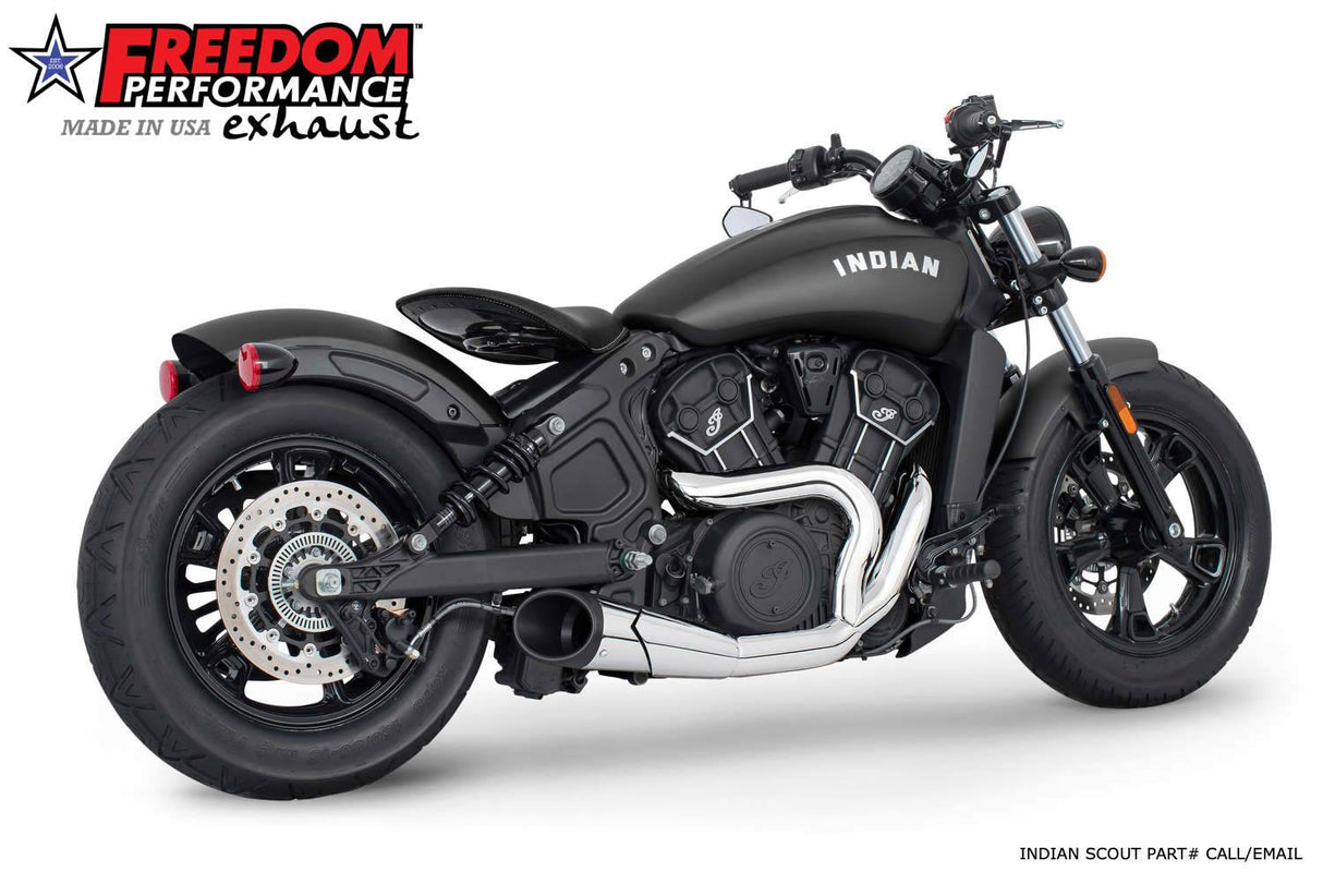 INDIAN SCOUT-ROGUE-BOBBER-SIXTY-SPORT-TWENTY COMBAT 2-INTO-1 SHORTY 2014-2024