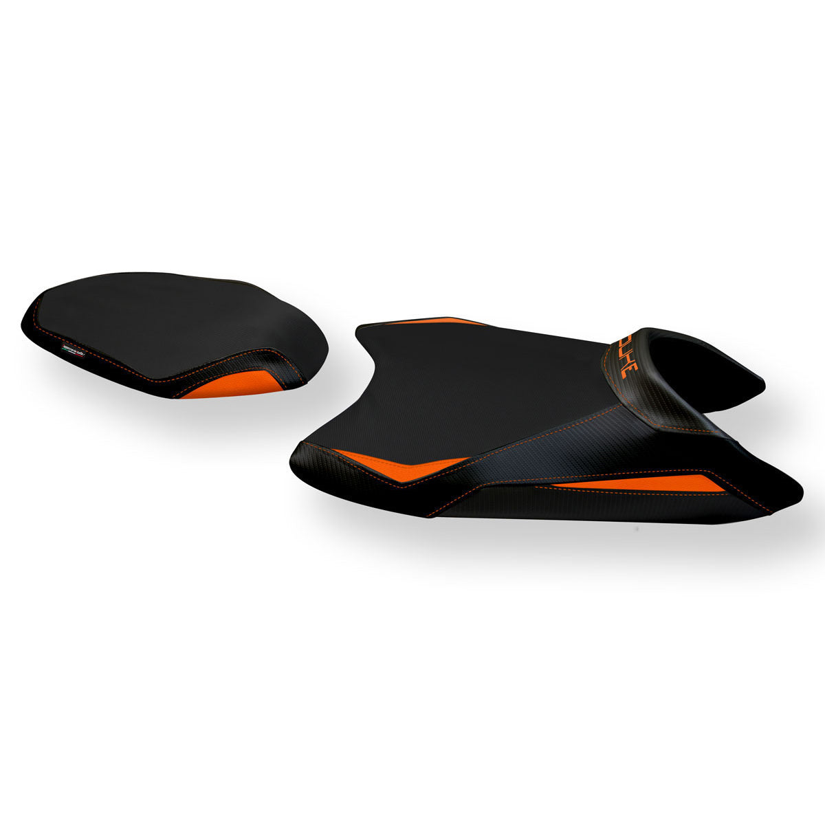 Tappezzeria Italia KTM 790 Duke 2018-2025 Seat Cover Comfort in Orange and Black