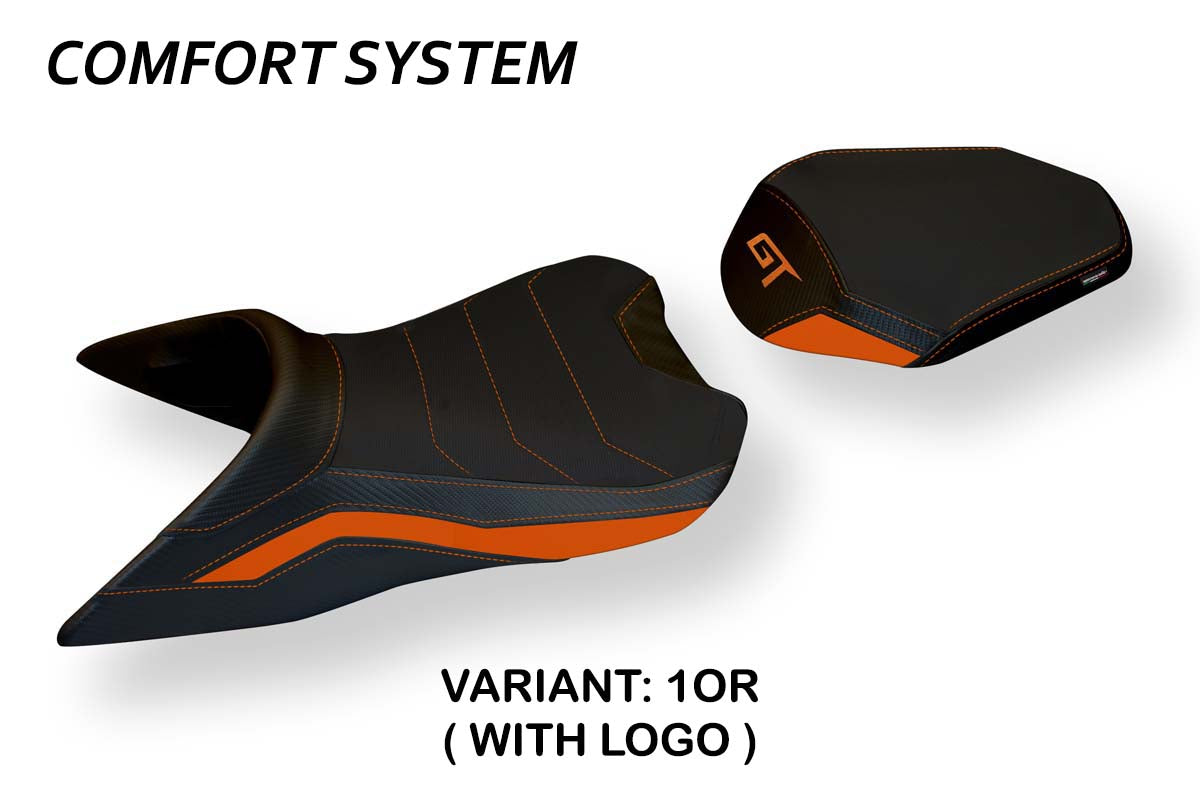 Tappezzeria Italia KTM 1290 Super Duke GT 2019-2025 Seat Cover Comfort in Orange
