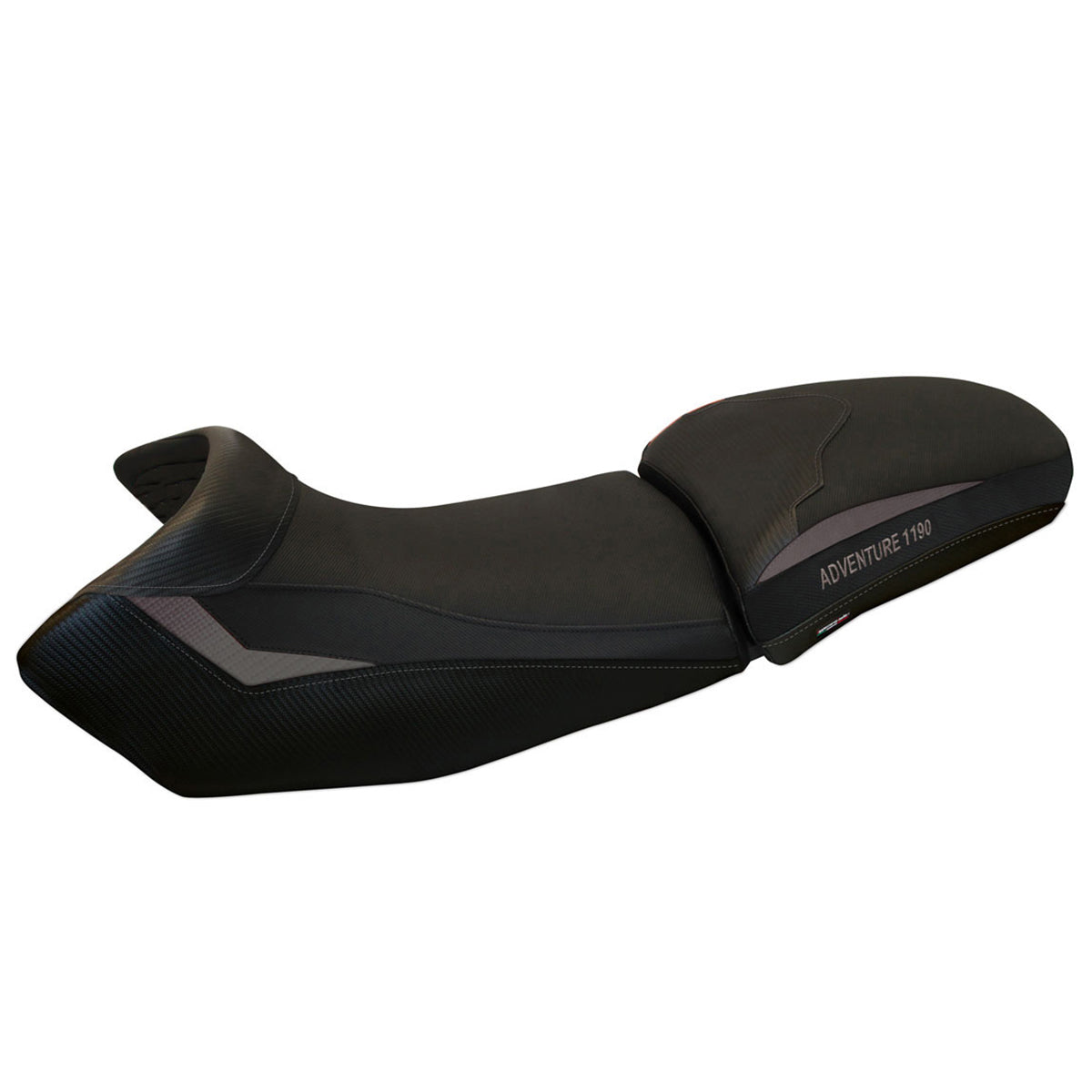 Tappezzeria Italia KTM 1190 Adventure 2013-2016 Seat Cover in Grey Black