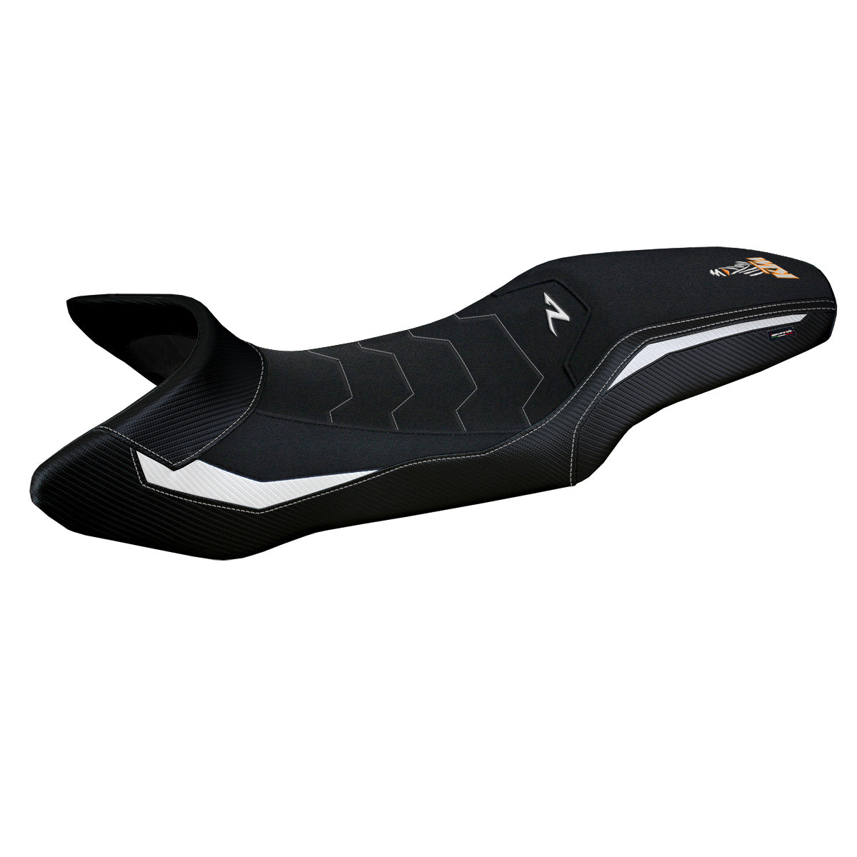 Tappezzeria Italia KTM 1290 Super Adventure R 2021-2023 Seat Cover Ultragrip in White