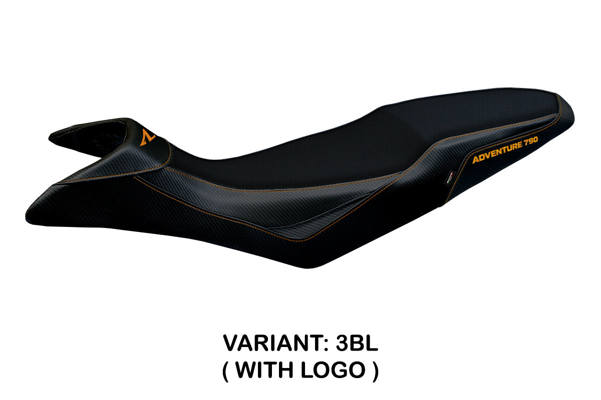 Tappezzeria Italia KTM 790 Adventure R 2019-2020 Seat Cover in Black