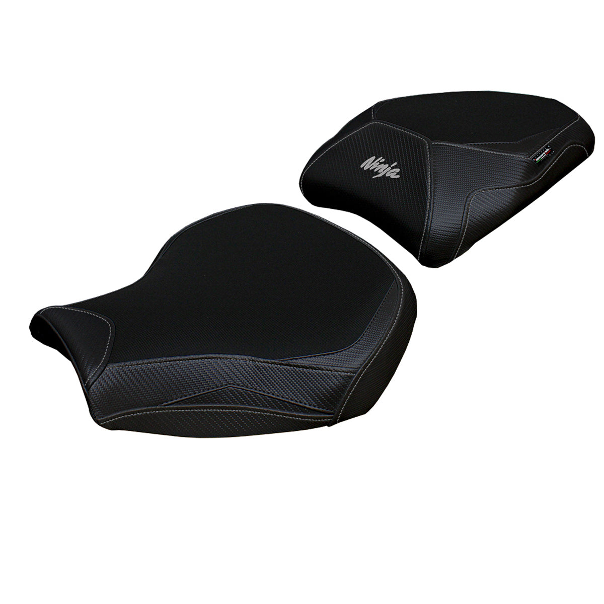 Tappezzeria Italia Kawasaki Ninja H2 1000SX 2018-2025 Seat Cover in Black