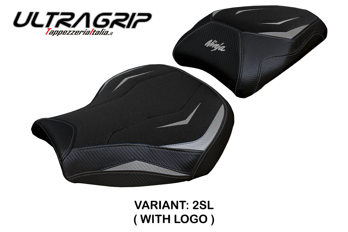 Tappezzeria Italia Kawasaki Ninja H2 1000SX 2018-2025 Seat Cover Ultragrip in Silver