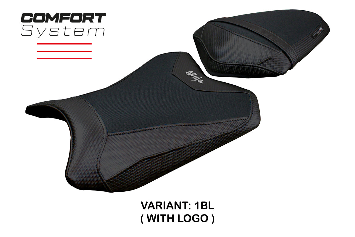 Tappezzeria Italia Kawasaki Ninja 300 2013-2017 Seat Cover Comfort Black