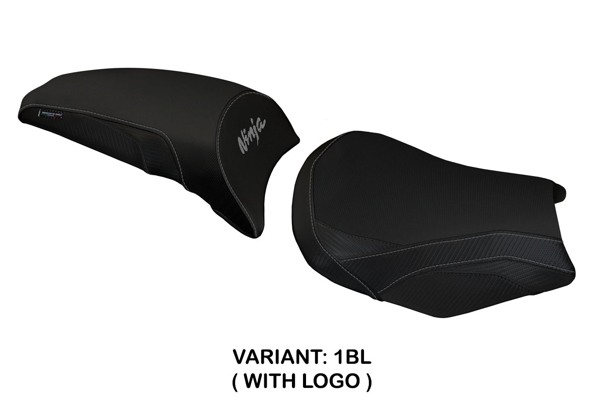 Tappezzeria Italia Kawasaki Ninja 650 Z650 2017-2025 Seat Cover in Black