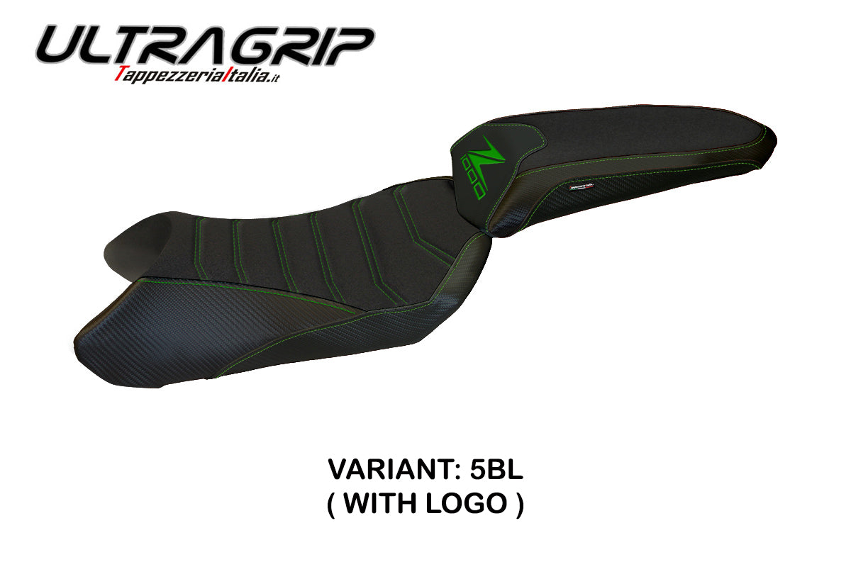 Tappezzeria Italia Kawasaki Ninja 1000 Z1000 SX 2017-2019 Seat Cover Ultragrip in Black