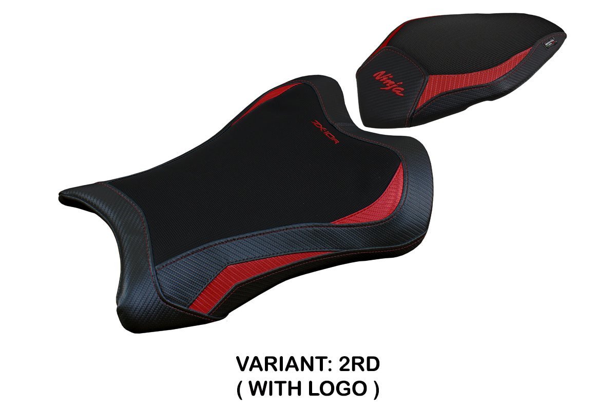 Tappezzeria Italia Kawasaki Ninja ZX10R 2021-2025 Seat Cover in Red and Black