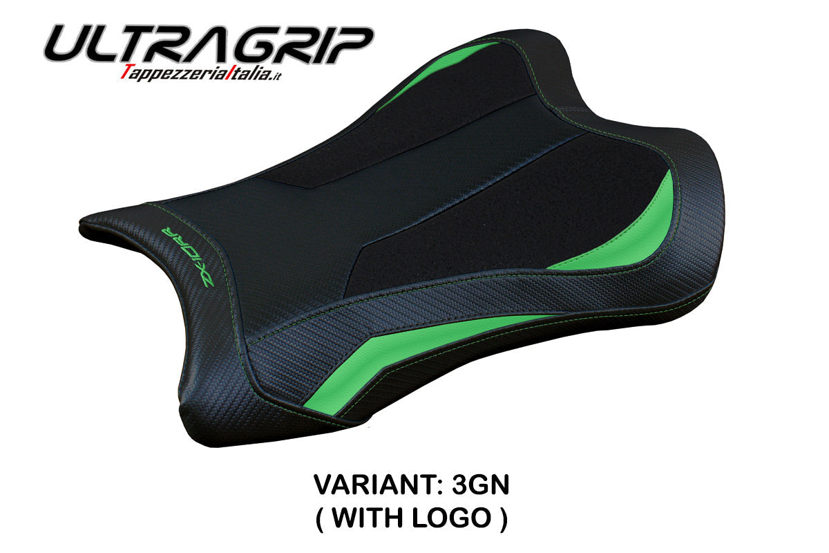 Kawasaki Ninja ZX10RR 2021-2025 Seat Cover Tappezzeria Italia Ultragrip in Green