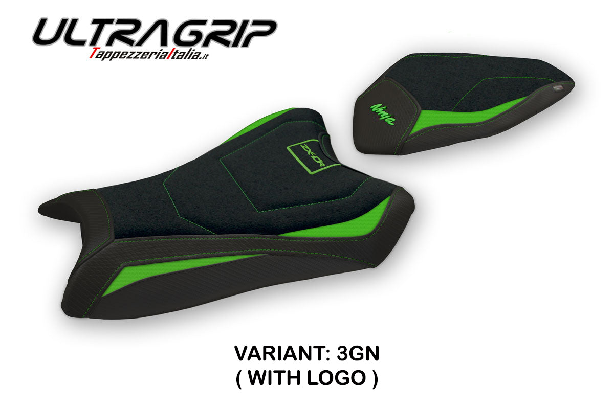 Tappezzeria Italia Kawasaki Ninja ZX10R 2016-2020 Seat Cover Ultragrip in Green