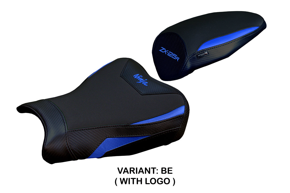 Tappezzeria Italia Kawasaki ZX25R 2020-2025 Seat Cover in Blue and Black