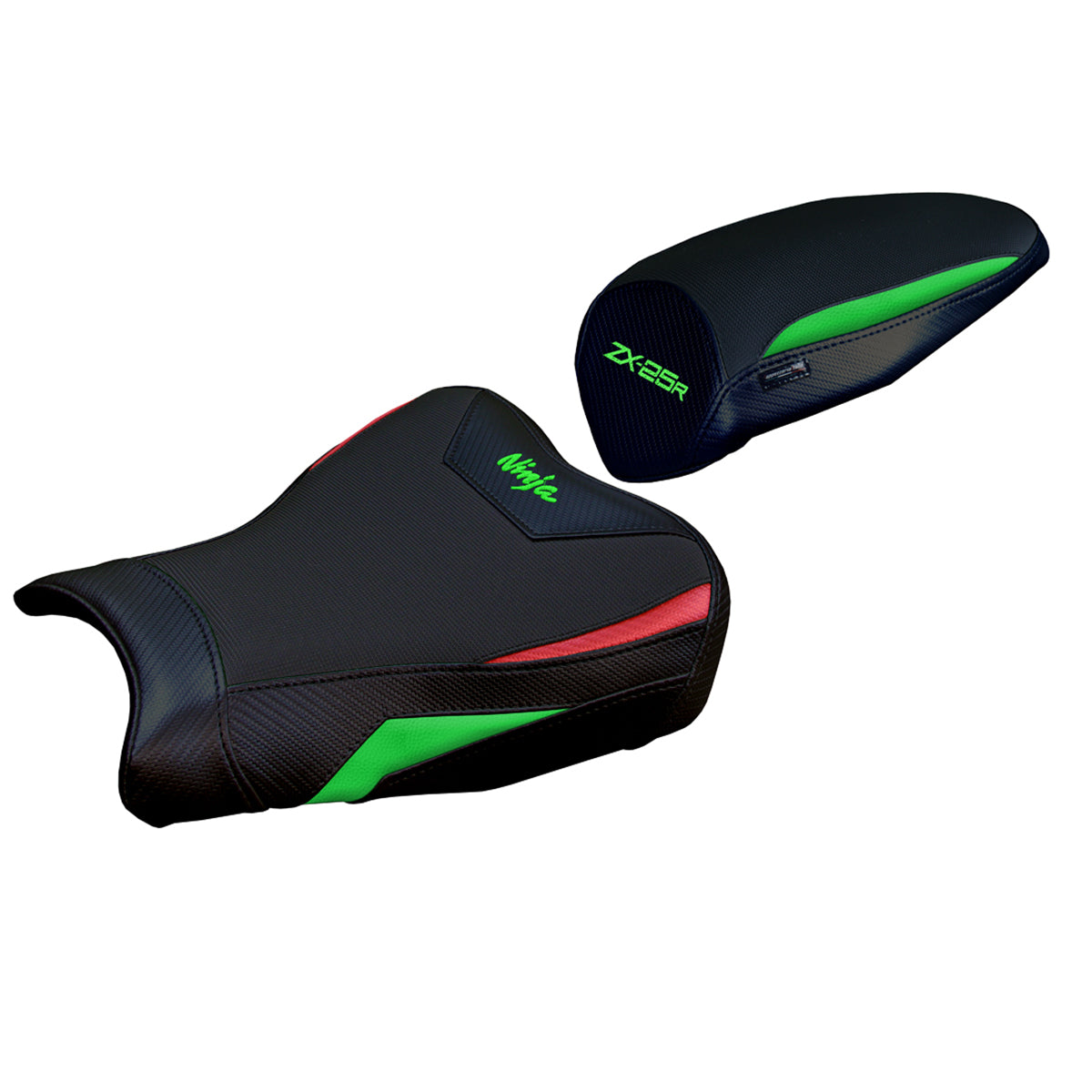 Tappezzeria Italia Kawasaki ZX25R 2020-2025 Seat Cover Comfort in Green and Red