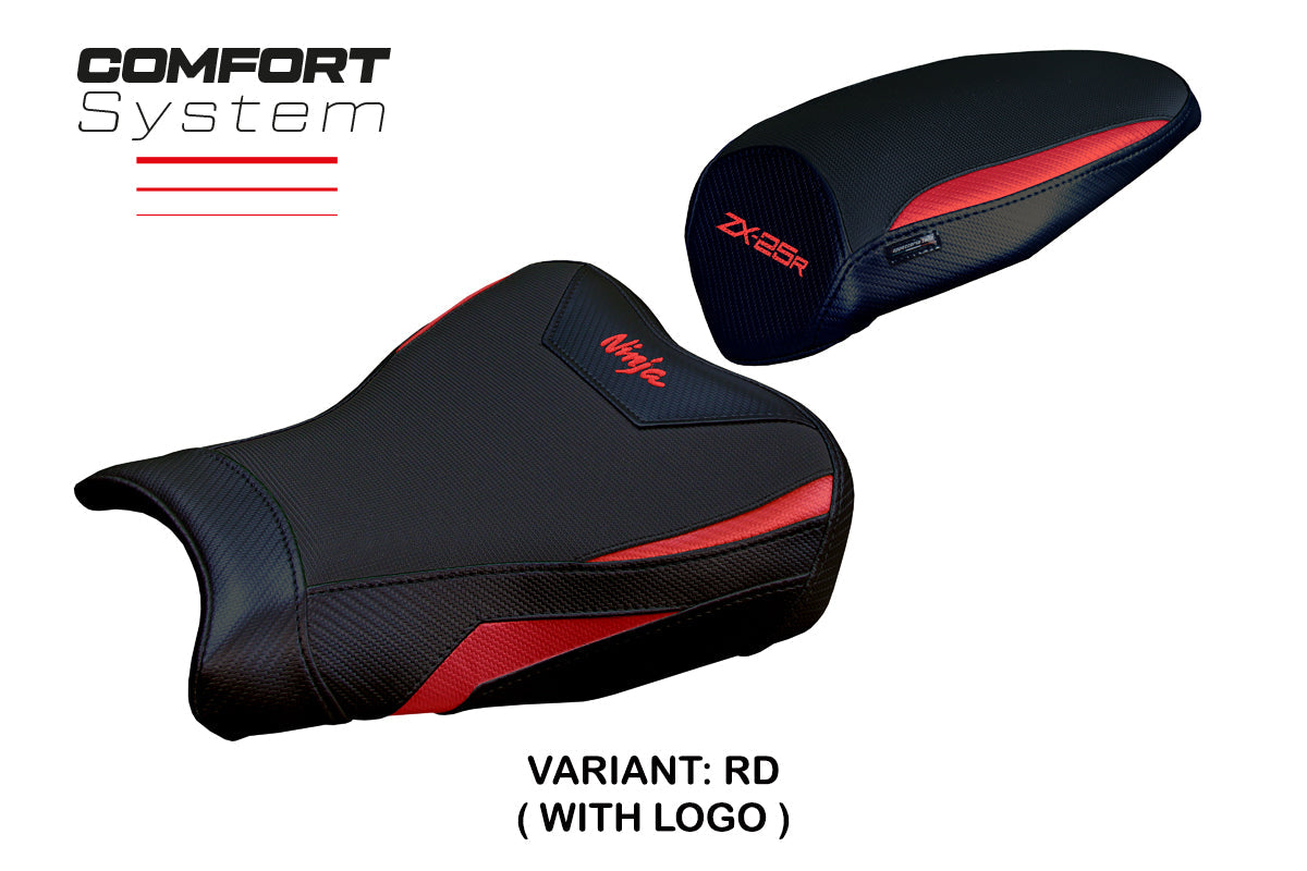 Tappezzeria Italia Kawasaki ZX25R 2020-2025 Seat Cover Comfort in Red