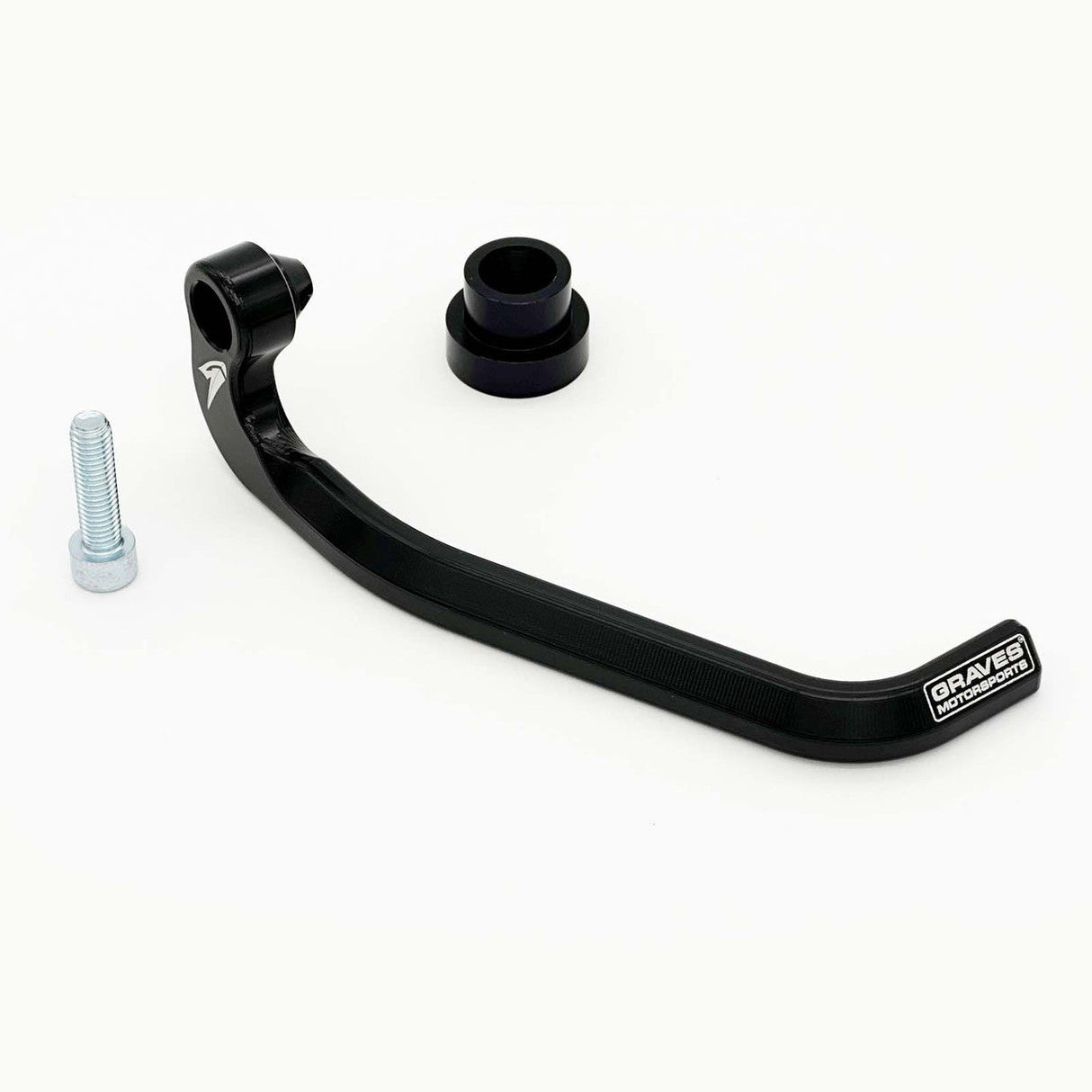 Graves Brake Lever Guard for Kawasaki ZX-10R / ZX-6R / ZX-4RR (2016 +) or any OEM bar that uses a 8mm bolt. HB004