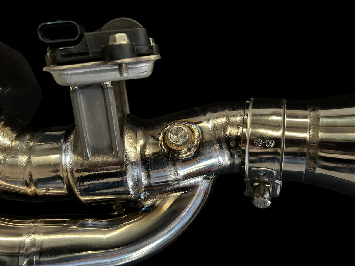 Vandemon H2 H2R Bimodal Stealth Titanium Exhaust System H2 H2R 2015-2024 KAWAH2TICSPOLEXHWVR VA-49