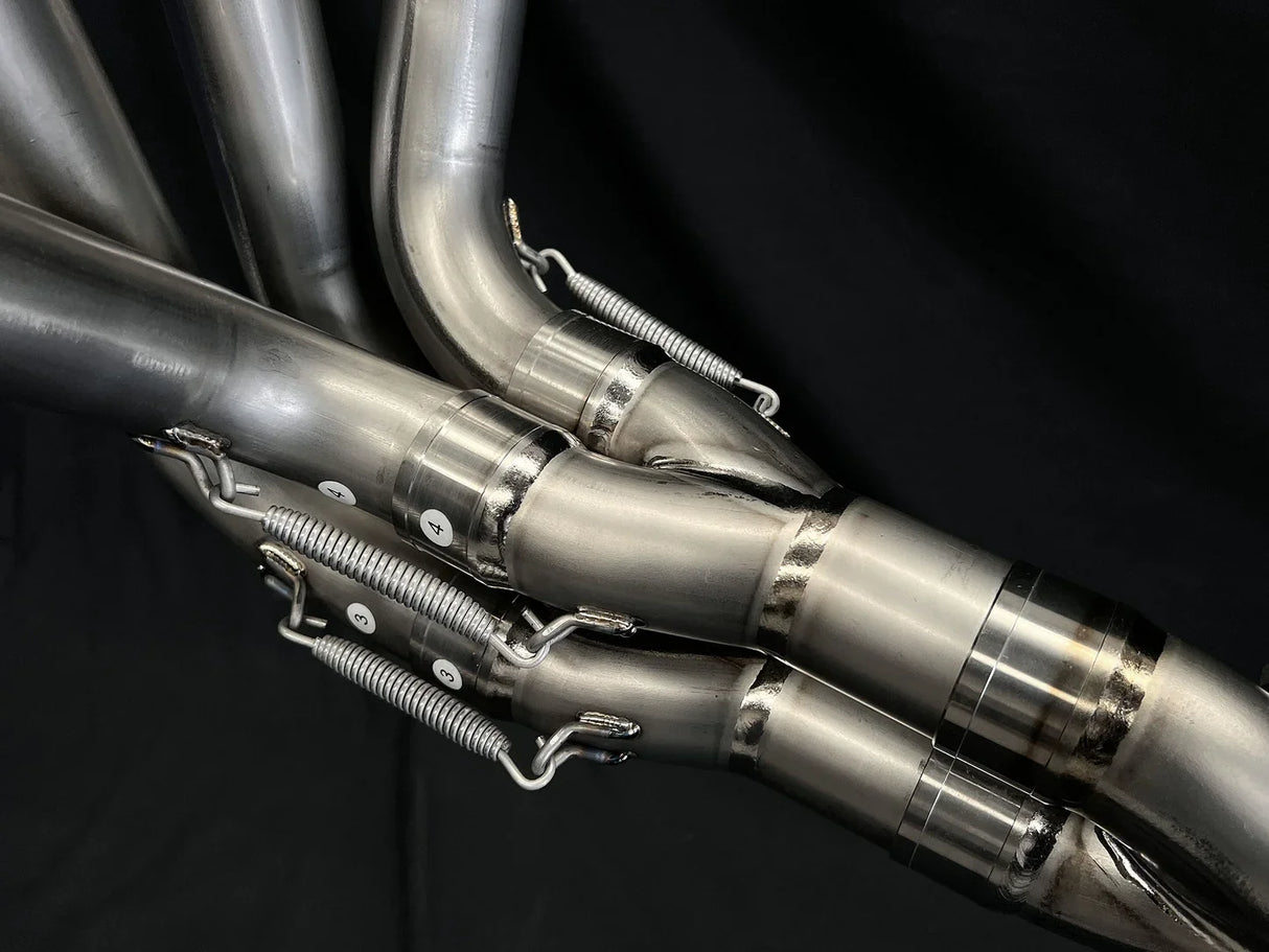 Vandemon Z900RS Cafe Racer Full Titanium Exhaust System 2018-24 KAWAZ900RSTITANEXHB VA-87