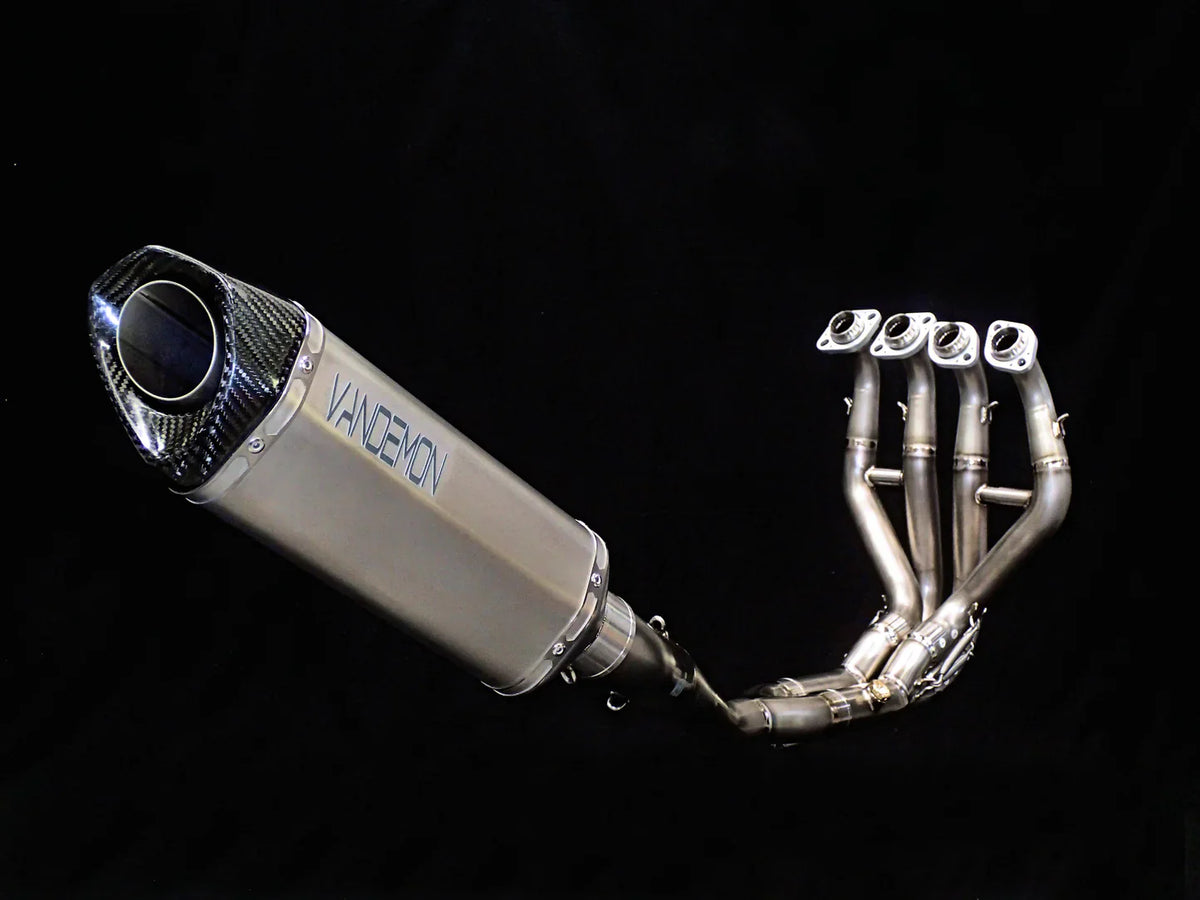 Vandemon Full Titanium Exhaust ZX6R 600 & 636 2009-2026 KAWAZX6RTITANEXHCFA VA-47