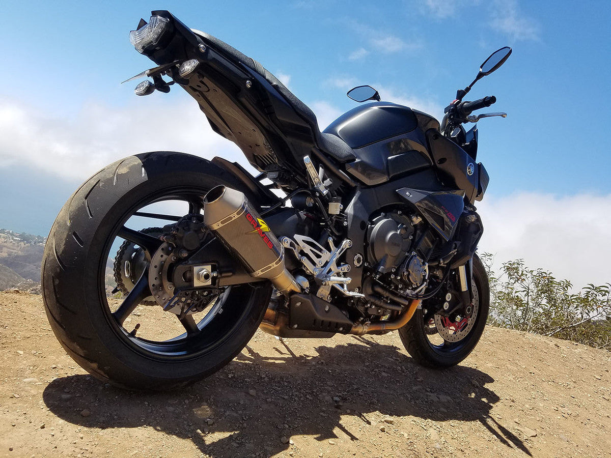 Graves Motorsports Cat Back Slip-On Exhaust R1 / R1m / R1s 2015-2026 /Fz-10 2017-2018 / Mt-10 2018-2021 Exy-15r1-Cbtc