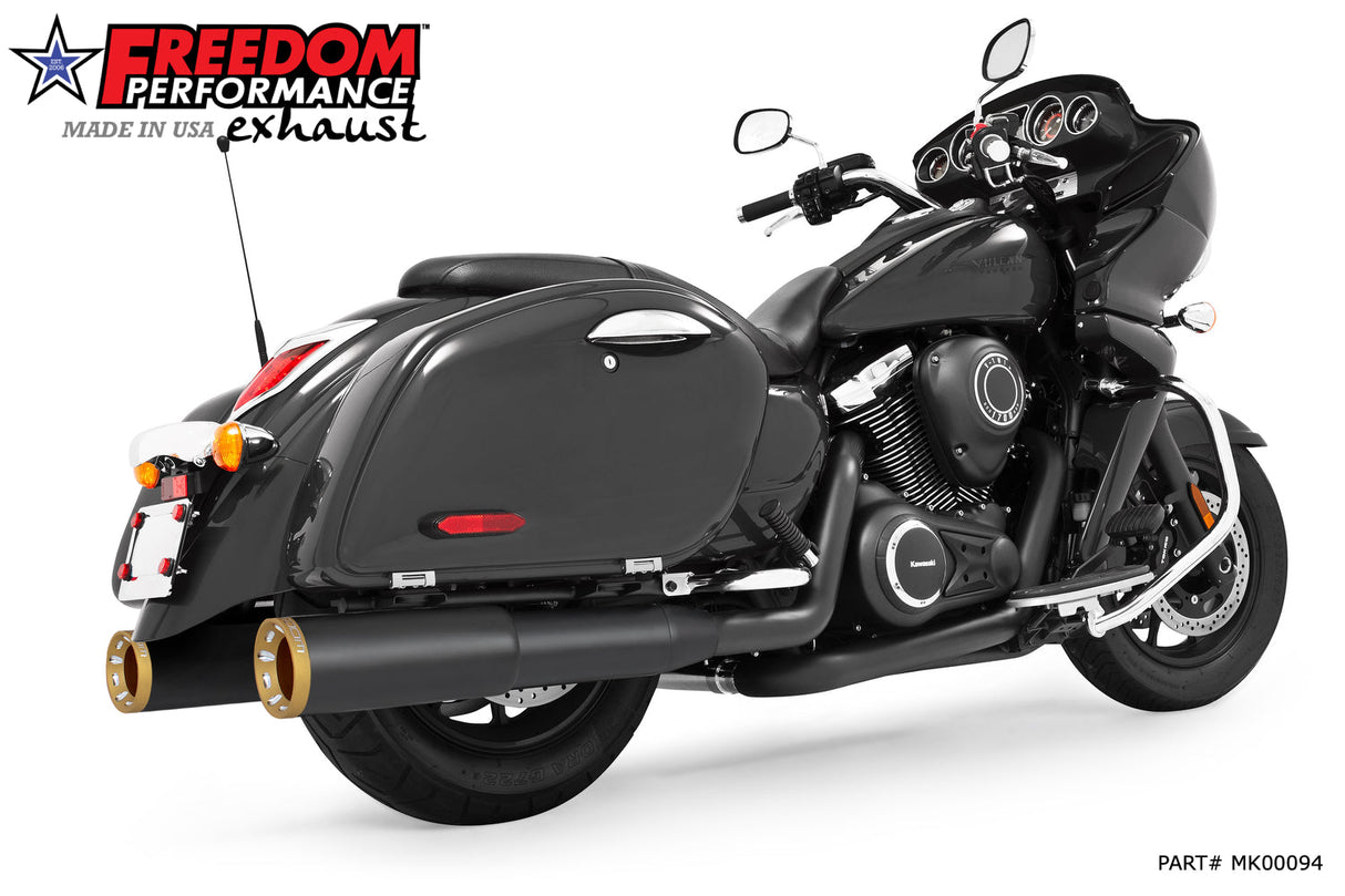 KAWASAKI VAQUERO 1700/NOMAD/VOYAGER 2-STEP 4.5" SLIP-ONS