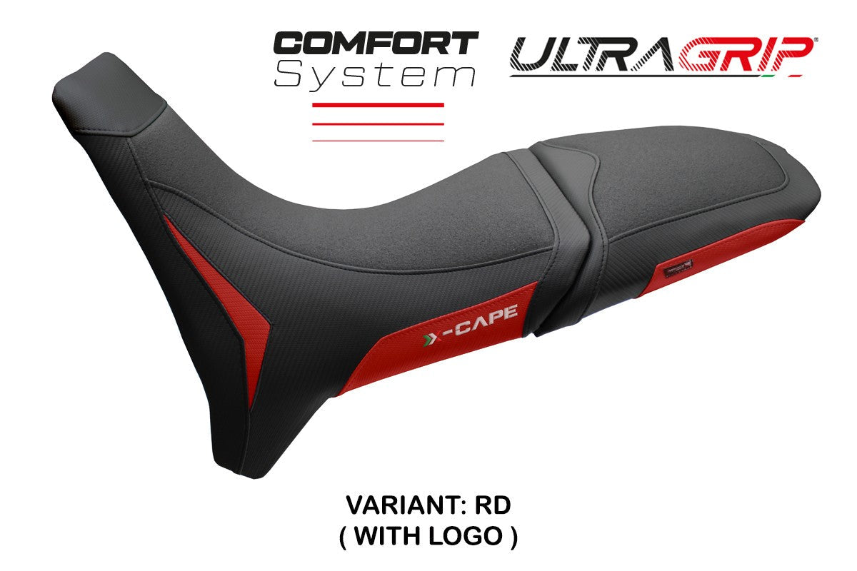Tappezzeria Italia Moto Morini X Cape 650 700 2021-2025 Seat Cover Comfort Grip Red