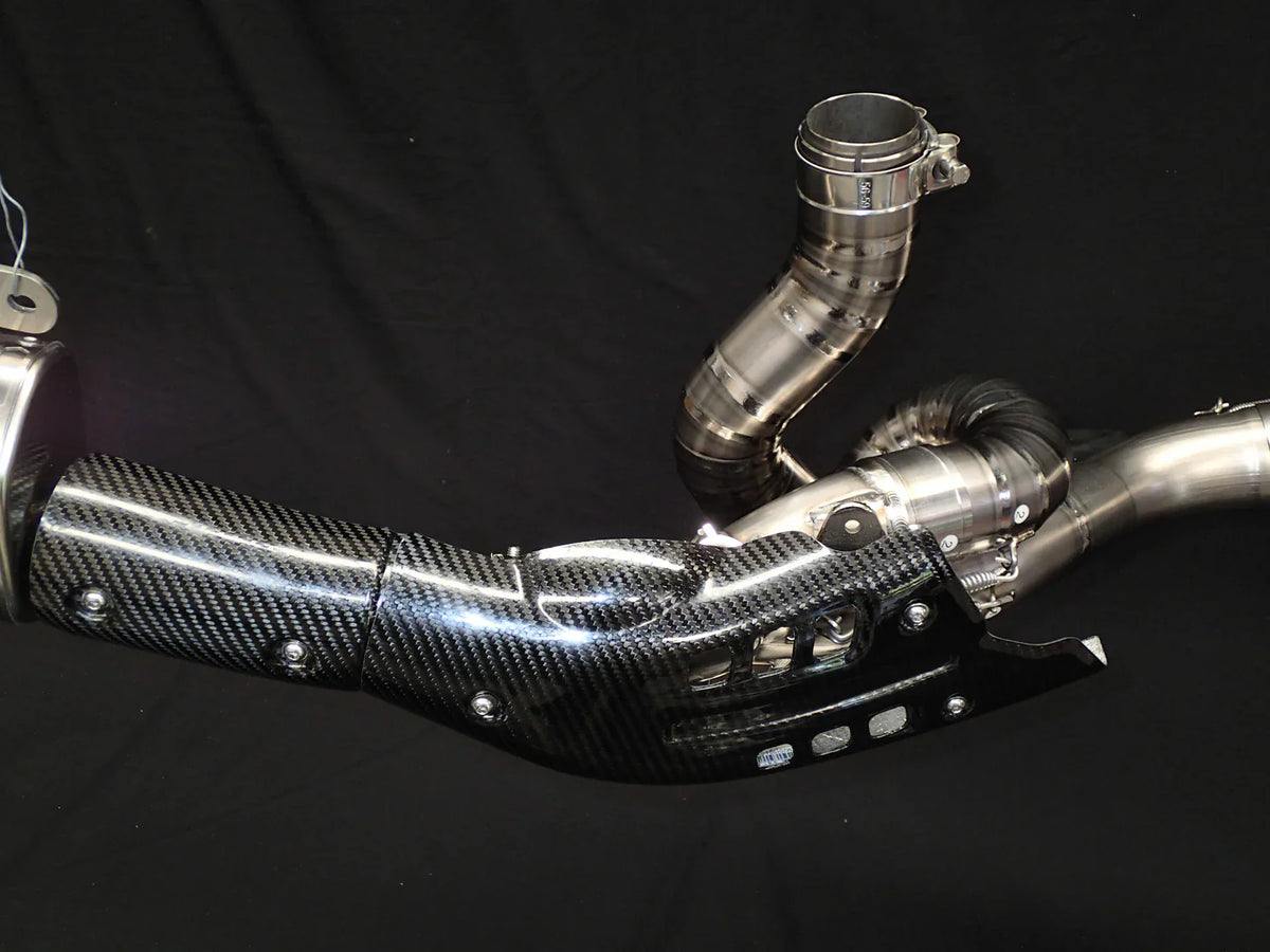 Vandemon Ducati Multistrada 1200-1260 Titanium Exhaust System None Valved 2015-2020 DUC126MTSTIEXHA VA-113