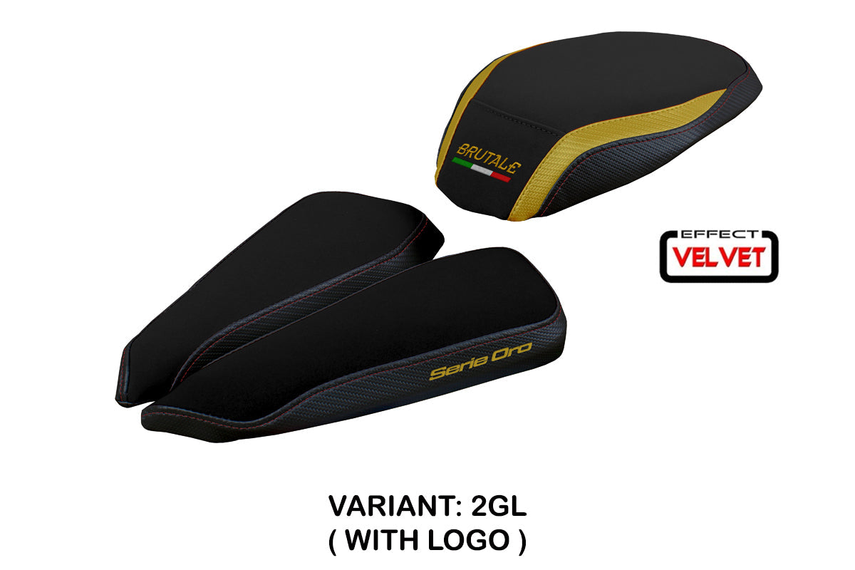 Tappezzeria Italia MV Agusta Brutale 1000RR 2020-2025 Seat Cover in Gold