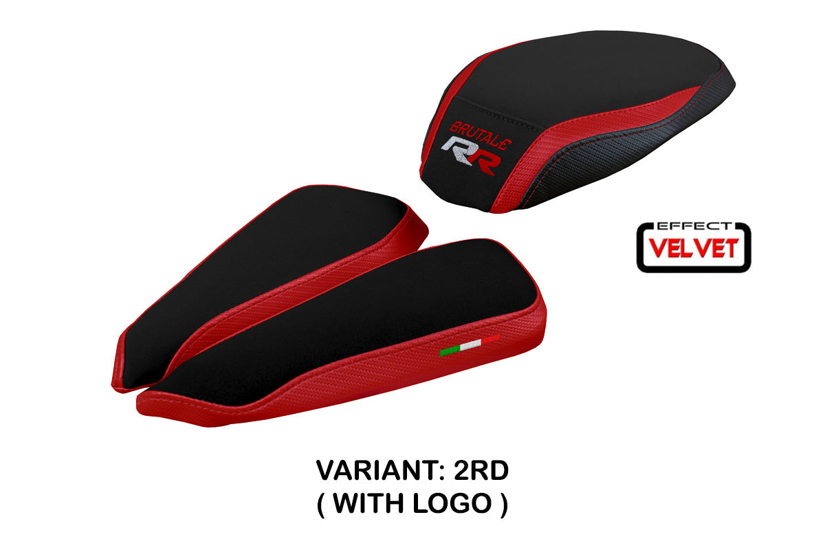 Tappezzeria Italia MV Agusta Brutale 1000RR 2020-2025 Seat Cover in Red and Black