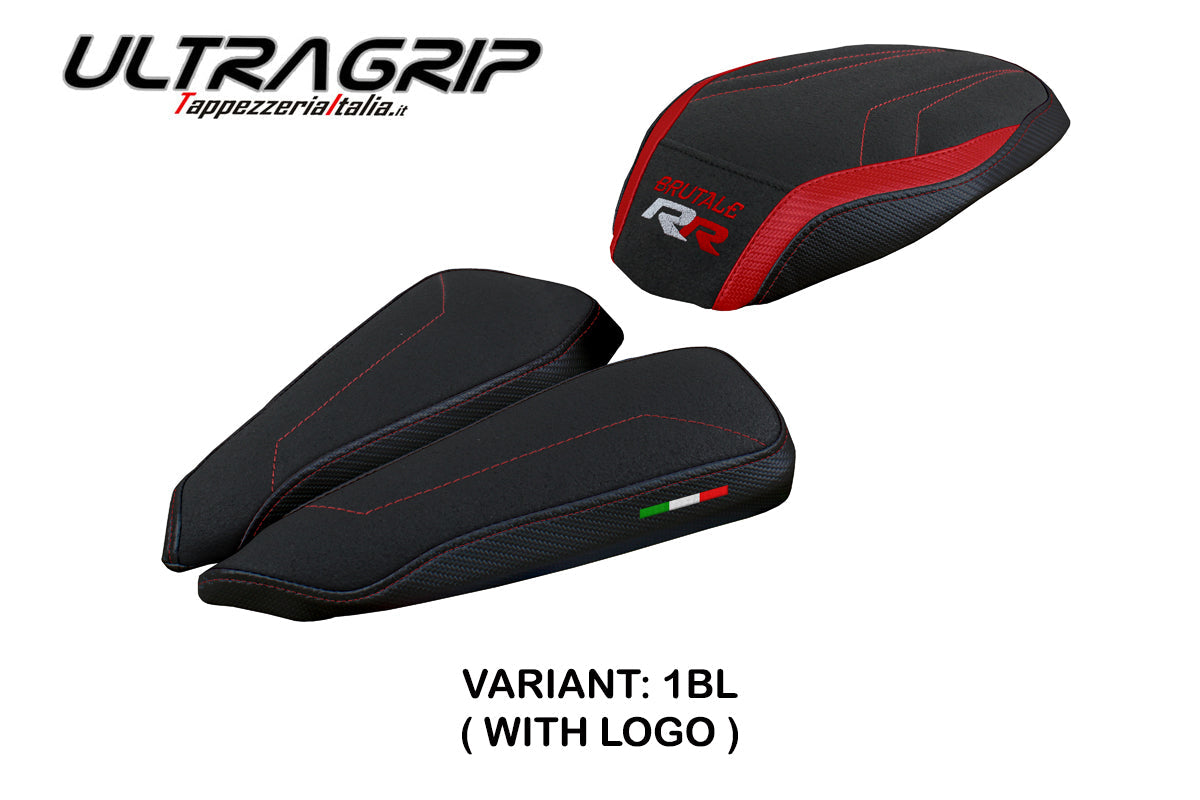 Tappezzeria Italia MV Agusta Brutale 1000RR 2020-2025 Seat Cover Ultragrip in Black