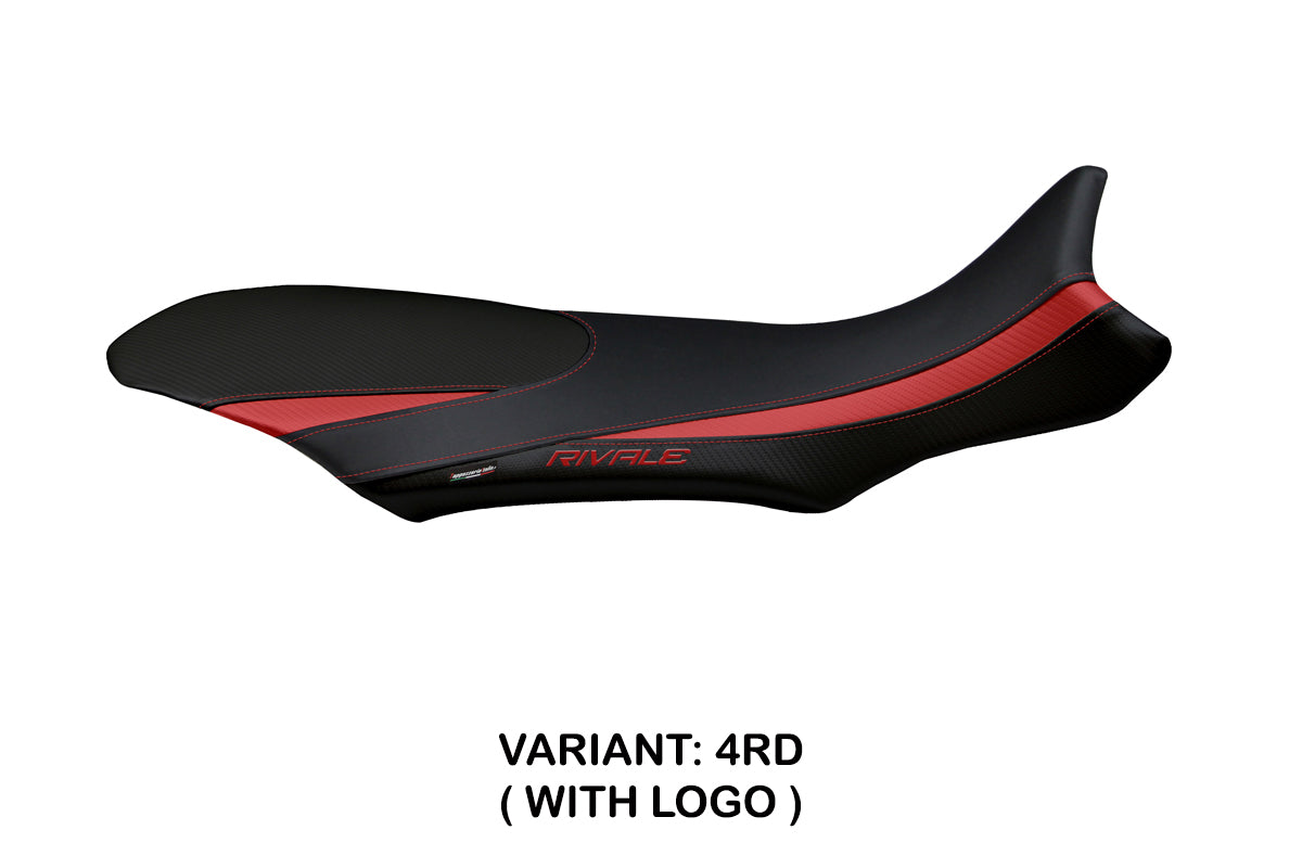 Tappezzeria Italia MV Agusta Rivale 800 2013-2018 Seat Cover in Red and Black