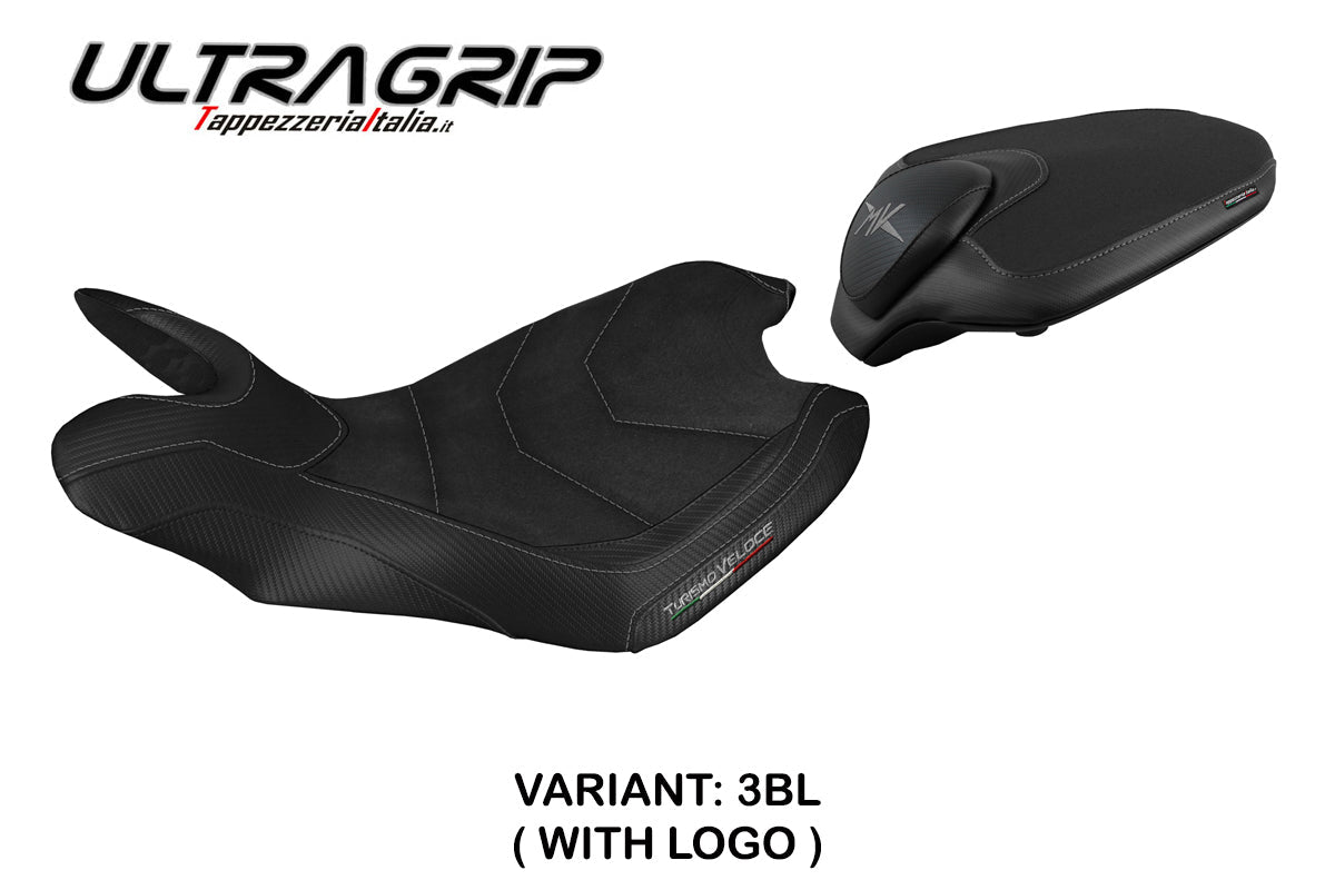 Tappezzeria Italia MV Agusta Turismo Veloce 2014-2020 Seat Cover Ultragrip in Black