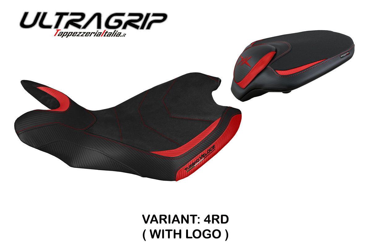 Tappezzeria Italia MV Agusta Turismo Veloce 2014-2020 Seat Cover Ultragrip in Red