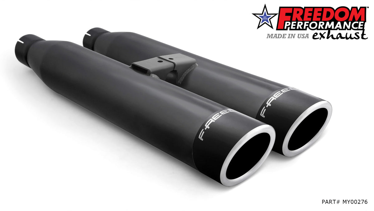 YAMAHA VENTURE/ROYAL STAR/TOUR DELUXE 1999-2014 SLIP-ONS check description for Quiet Baffles.