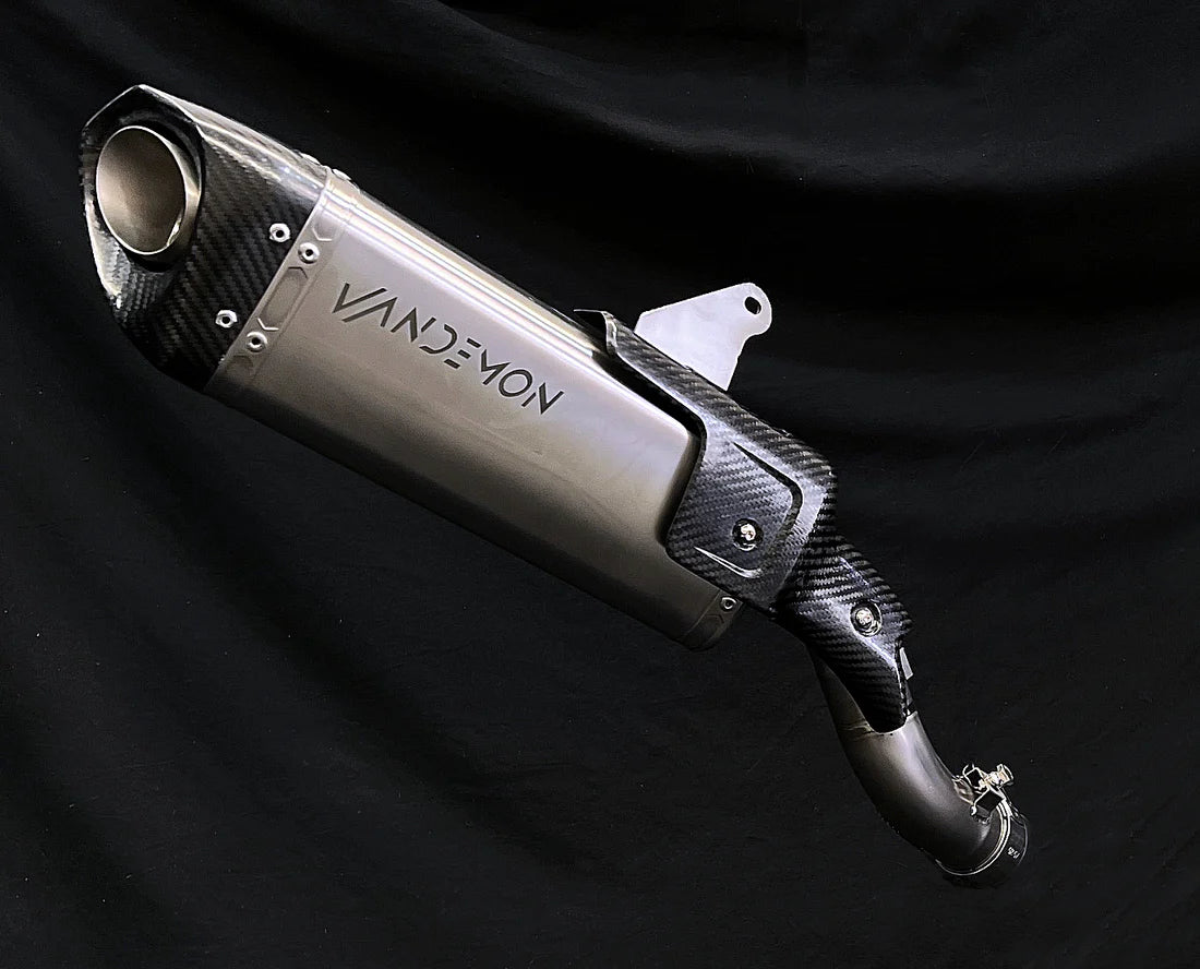 Vandemon Ducati Multistrada V4/V4s Titanium Vandemon Full 3/4 Exhaust System 2021-2025 DUCV4MTSTIEXHSYSA VA-118