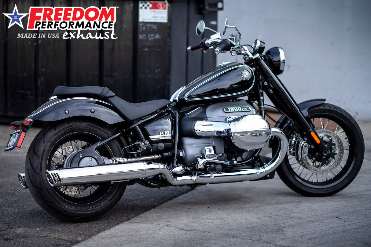 BMW R 18 4" FREEDOM SLIP-ONS ONLY! BUNDLE