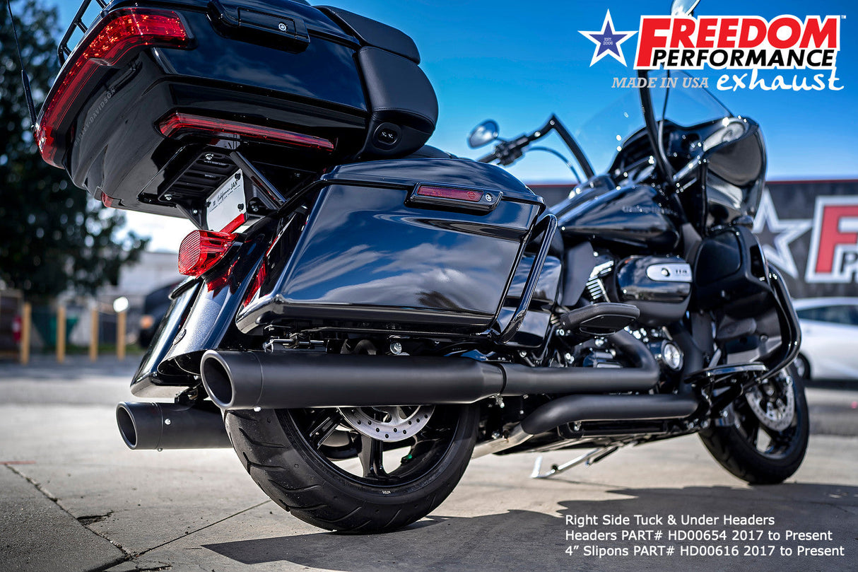 HARLEY TOURING LIBERTY & EAGLE 4" SLIP-ONS Bundle