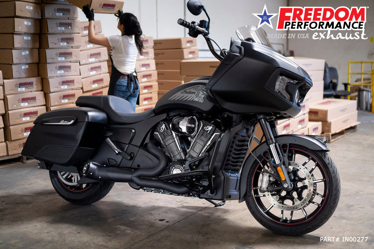 INDIAN CHALLENGER / PURSUIT / ELITE 2-INTO-1 TURNOUT/SIDEDUMP FULL SYSTEM BUNDLE 2020-PRESENT