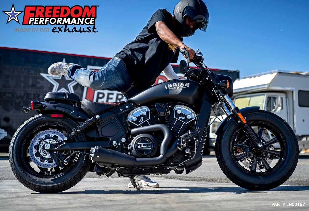 INDIAN SCOUT-ROGUE-BOBBER-SIXTY-SPORT-TWENTY COMBAT 2-INTO-1 SHORTY 2014-2024