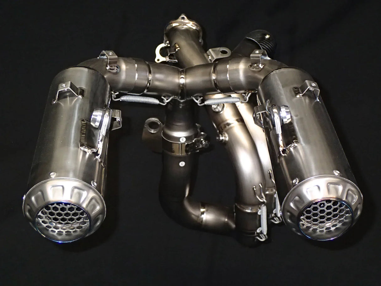 Vandemon Ducati Hypermotard 950 & 950SP Full Titanium Exhaust System 2019-2024 DUC950HYPMTIEXC-1 VA-110